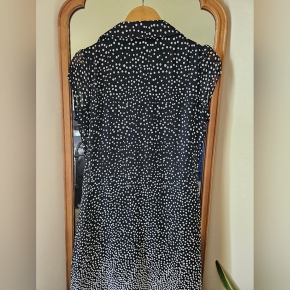 Voir Voir Polka-dot Midi Dress Size 8 - Picture 6 of 17